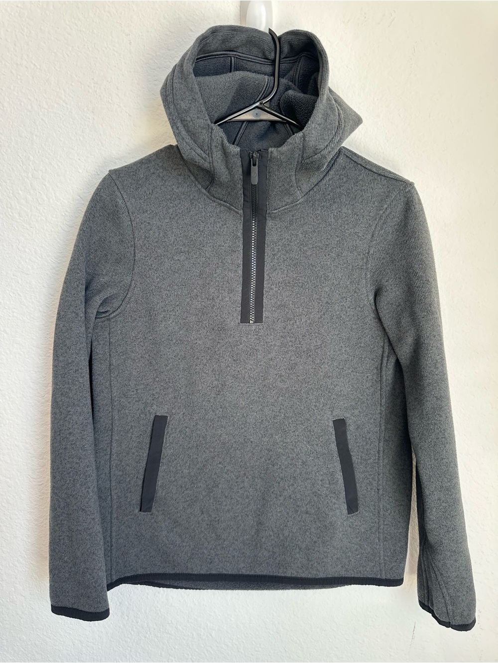 Lululemon It’s Fleecing Cold Pullover hoodie size 6 Heathered gray women’s - Picture 6 of 13